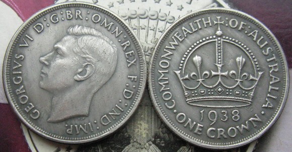 One-Crown-Australia-1937-|-Fake?